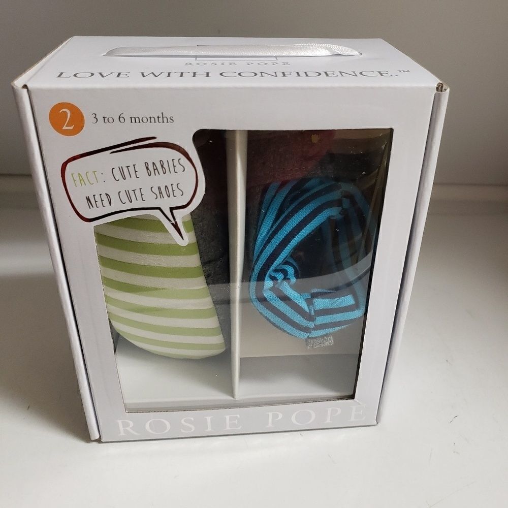 Rosie Pope captain handsome crib shoes